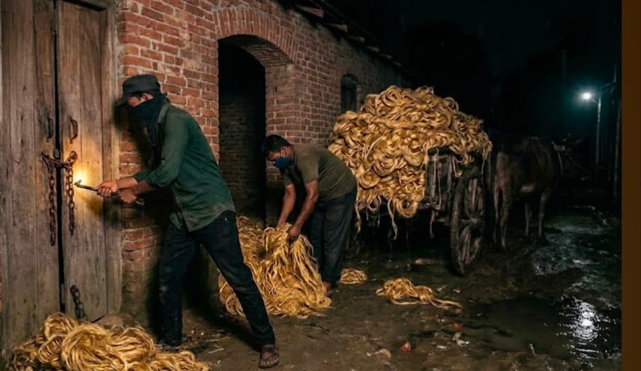 ধুনটে পাটের গুদামে দুঃসাহসিক চুরি, খোয়া গেল ১০০ মণ পাট